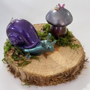 Purple snail & Purple shroom